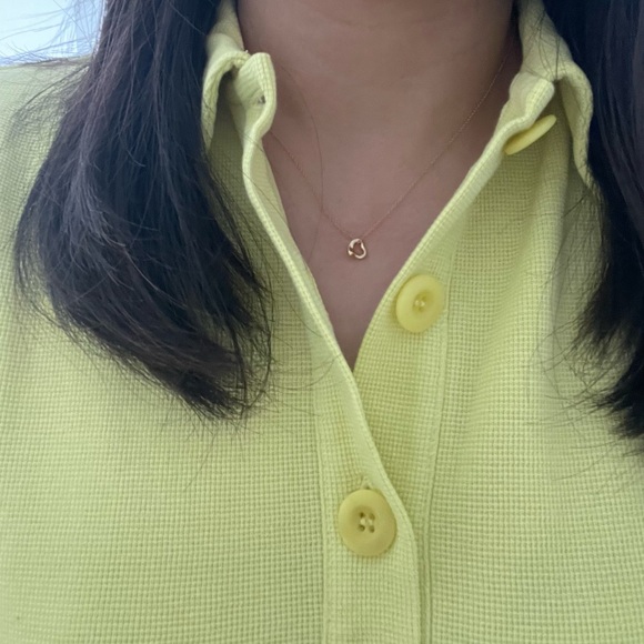 18k gold Tiffany & Co. Open Heart Pendant in 18k Yellow Gold, 7 mm (mini) - Picture 12 of 16